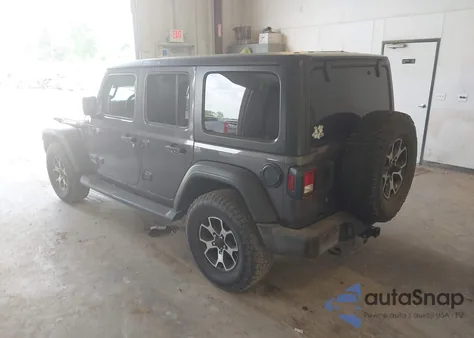 2018 Jeep Wrangler Unlimited Sport 4X4 from USA, damaged, VIN 1C4HJXDNXJW295315